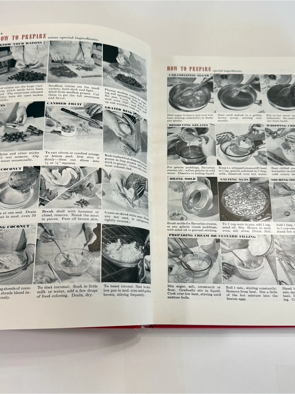 Betty Crocker's Picture Hard Cover Cook Book - 1950 - 1st edition - 6th Print